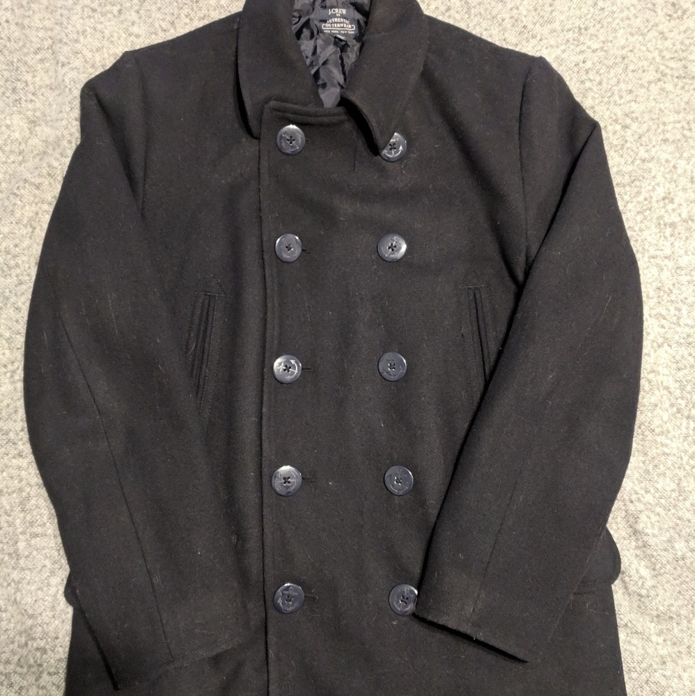 Jcrew mens peacoat